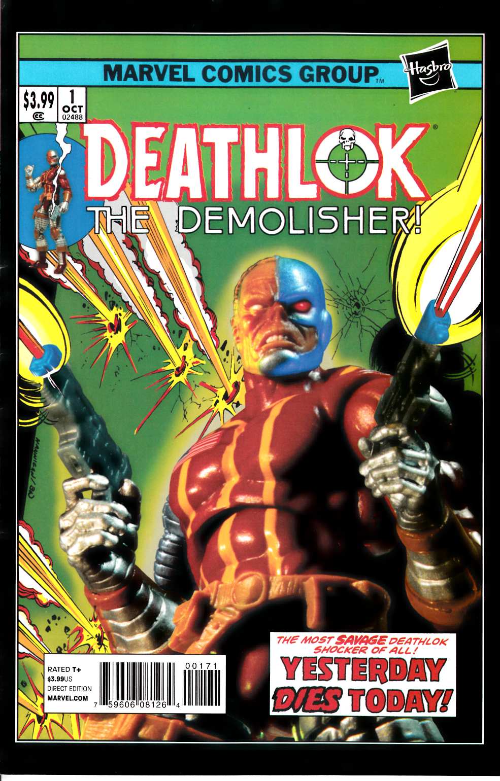 Deathlok #1 Hasbro Variant Cover [Marvel Comic] THUMBNAIL