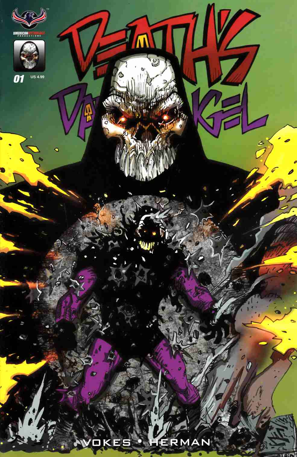 Deaths Dark Angel (One Shot) [American Mythology Comic] THUMBNAIL