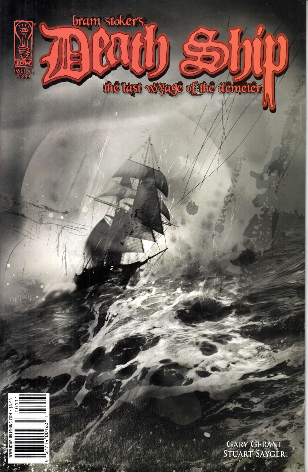 Bram Stokers Death Ship #1 Near Mint (9.4) [IDW Comic] THUMBNAIL