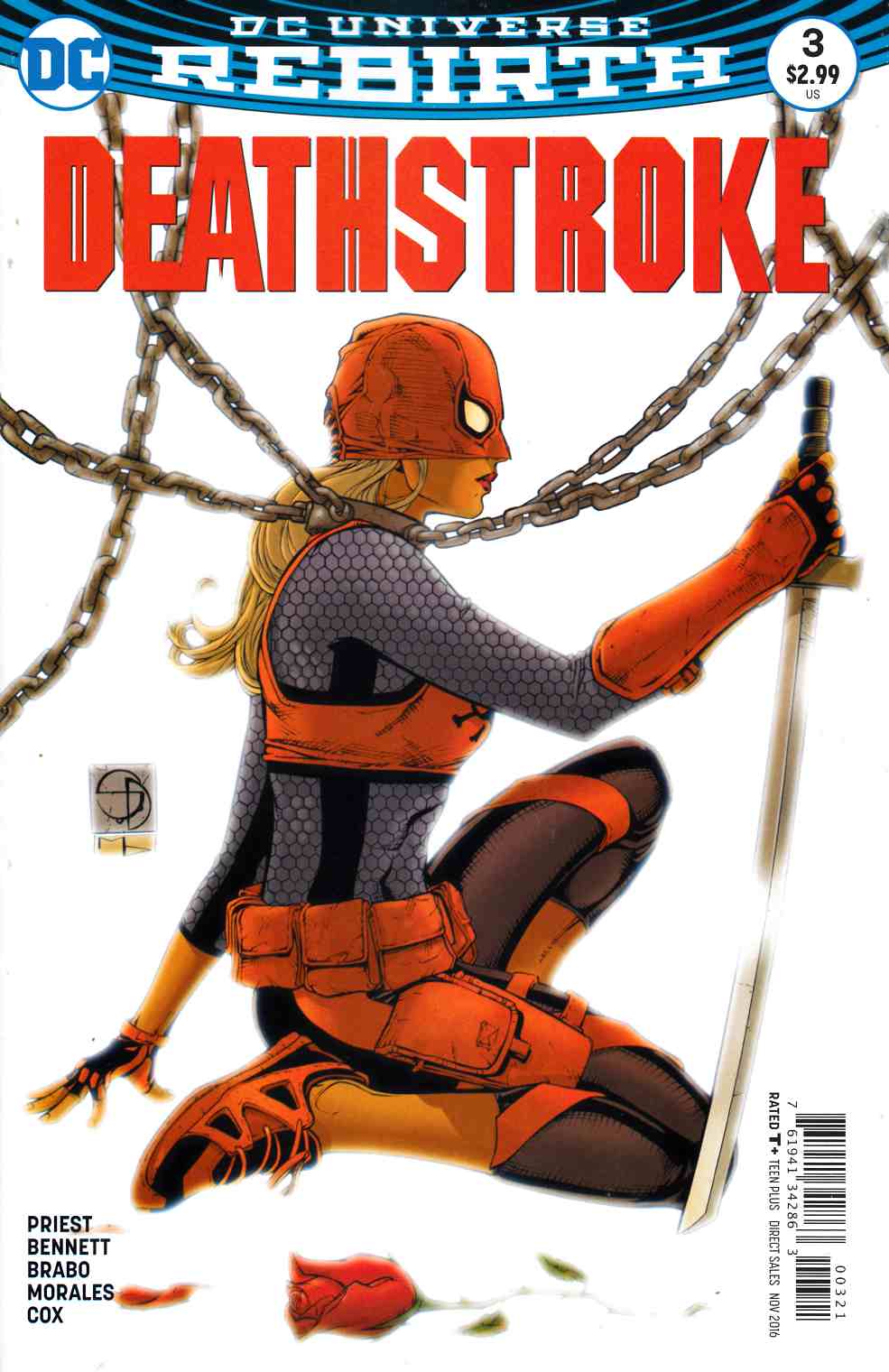 Deathstroke #3 Davis Variant Cover [DC Comic] LARGE
