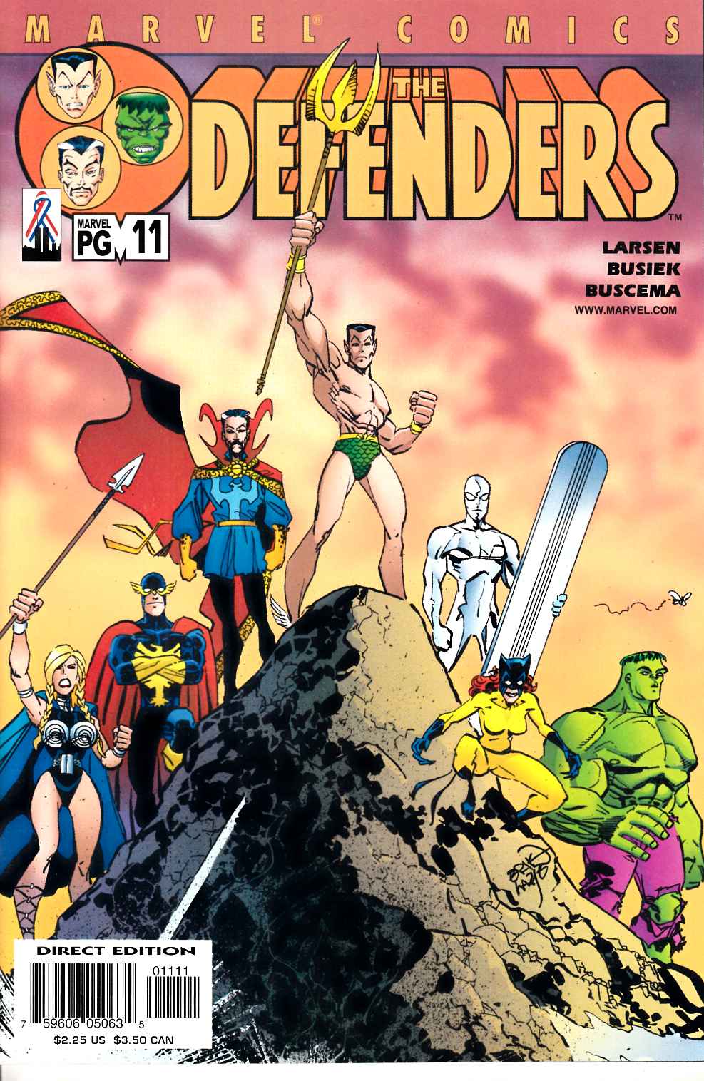 Defenders #11 Near Mint (9.4) [Marvel Comic] THUMBNAIL