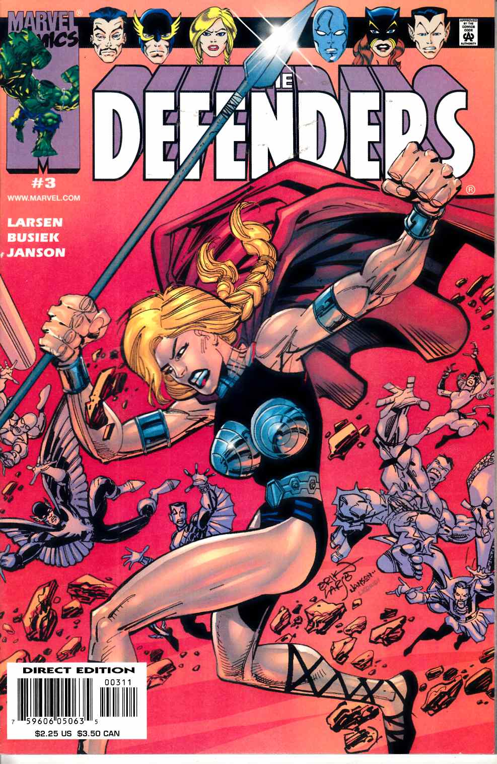 Defenders #3 Near Mint (9.4) [Marvel Comic] THUMBNAIL
