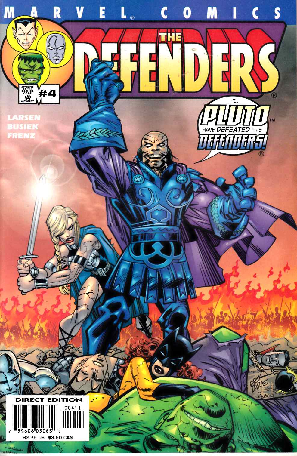 Defenders #4 Near Mint (9.4) [Marvel Comic] THUMBNAIL