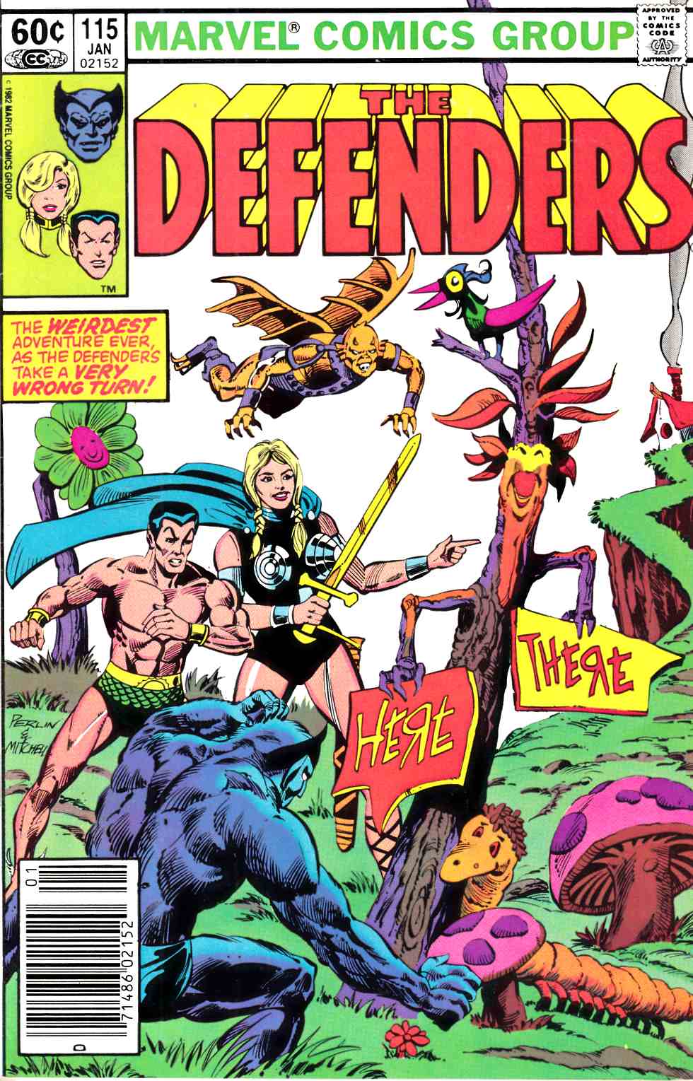 Defenders #115 Newsstand Edition Fine (6.0) [Marvel Comic] THUMBNAIL