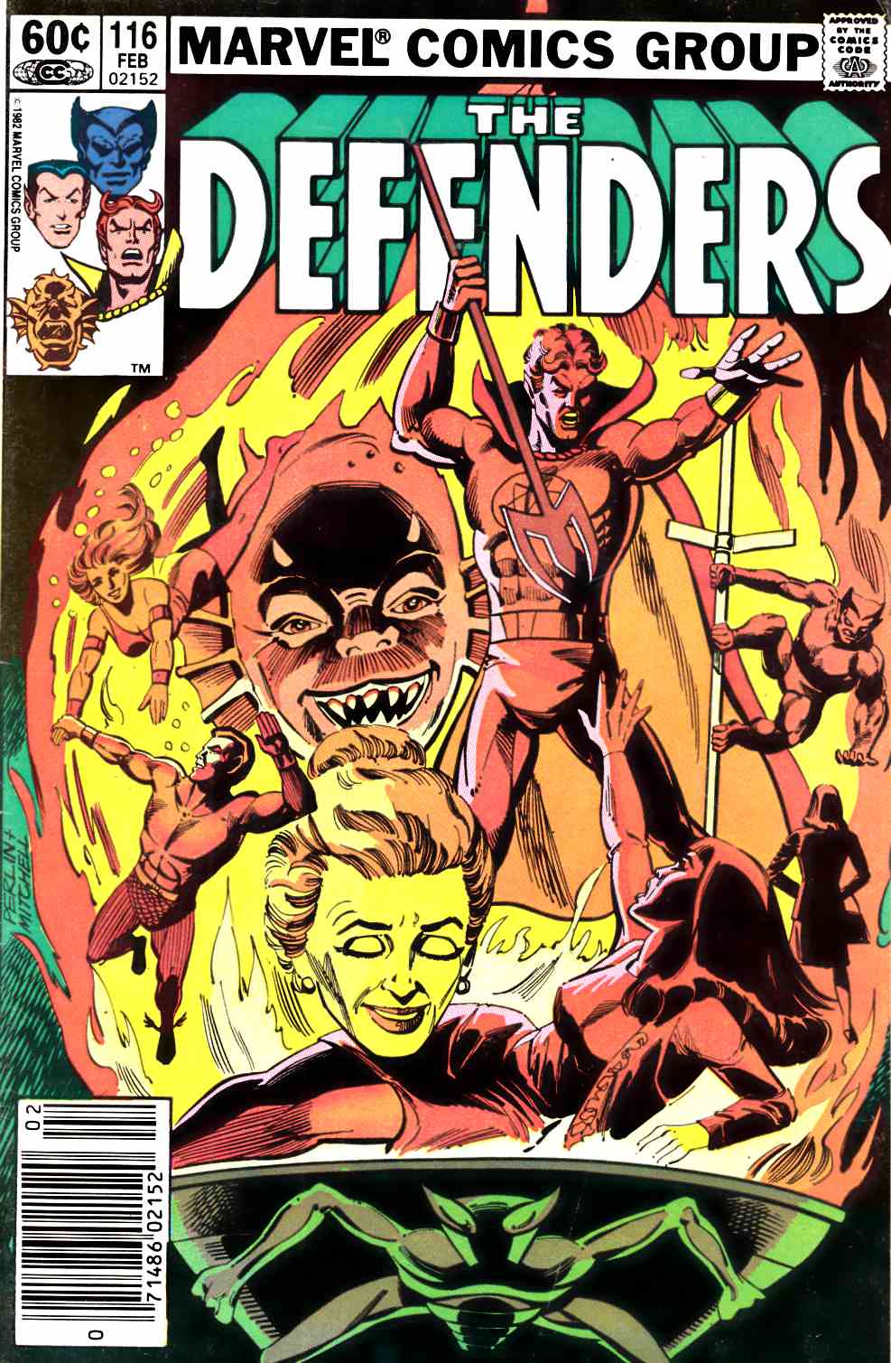 Defenders #116 Newsstand Edition Very Good/Fine (5.0) [Marvel Comic] THUMBNAIL