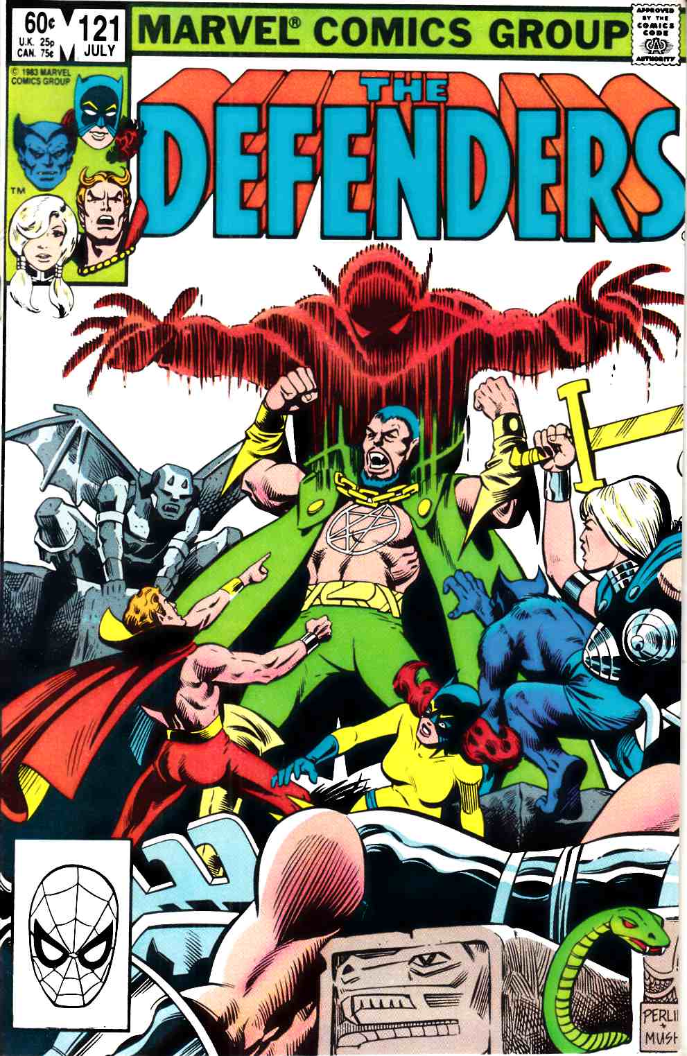 Defenders #121 Very Fine (8.0) [Marvel Comic] THUMBNAIL