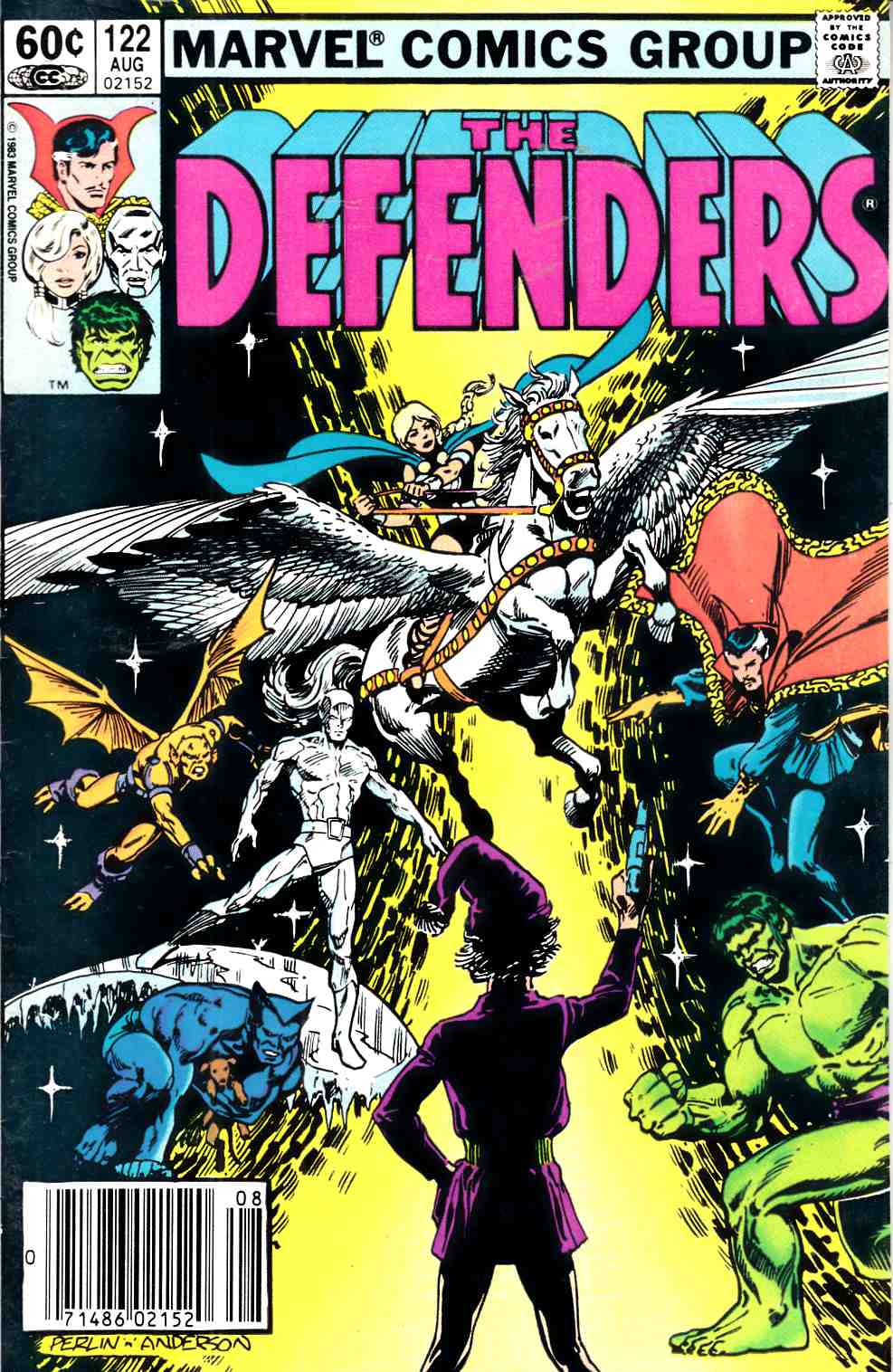 Defenders #122 Newsstand Edition Fine Plus (6.5) [Marvel Comic] THUMBNAIL