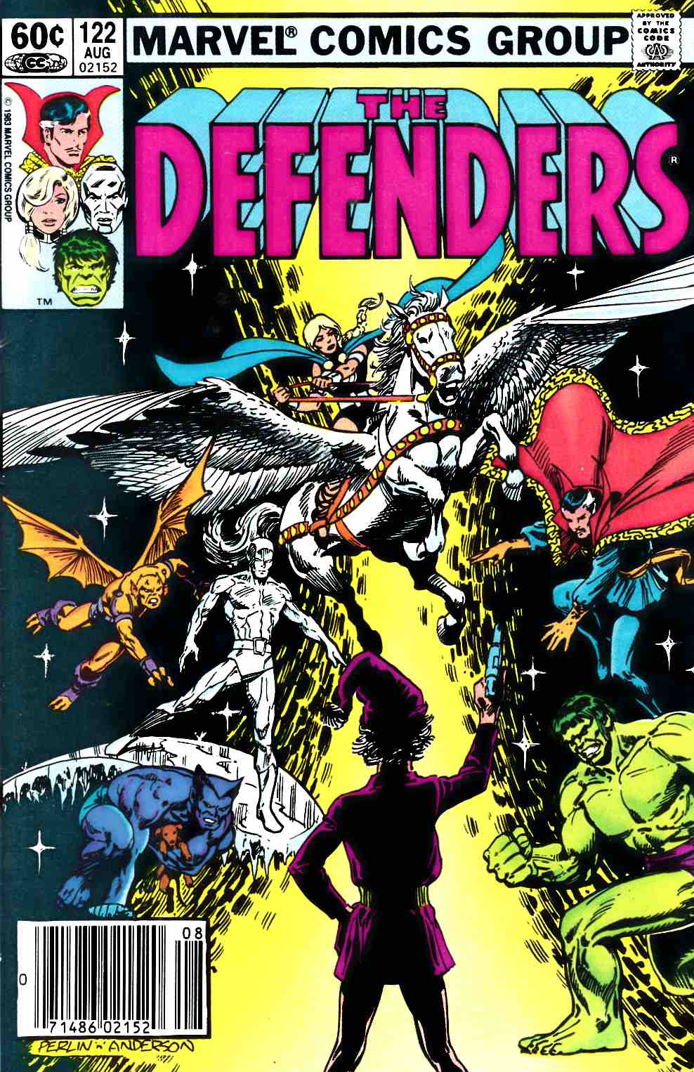 Defenders #122 Newsstand Edition Very Fine (8.0) [Marvel Comic] THUMBNAIL