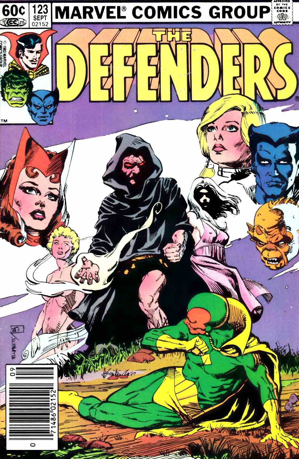 Defenders #123 Newsstand Edition Very Fine (8.0) [Marvel Comic] THUMBNAIL