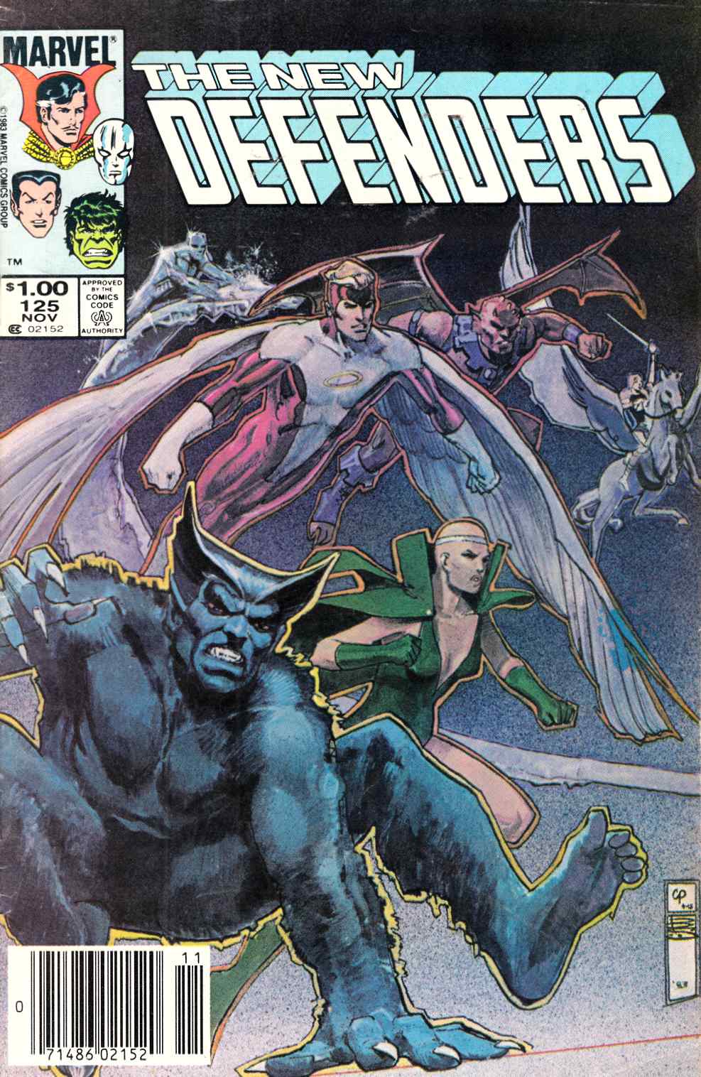 Defenders #125 Newsstand Edition Fine (6.0) [Marvel Comic] THUMBNAIL