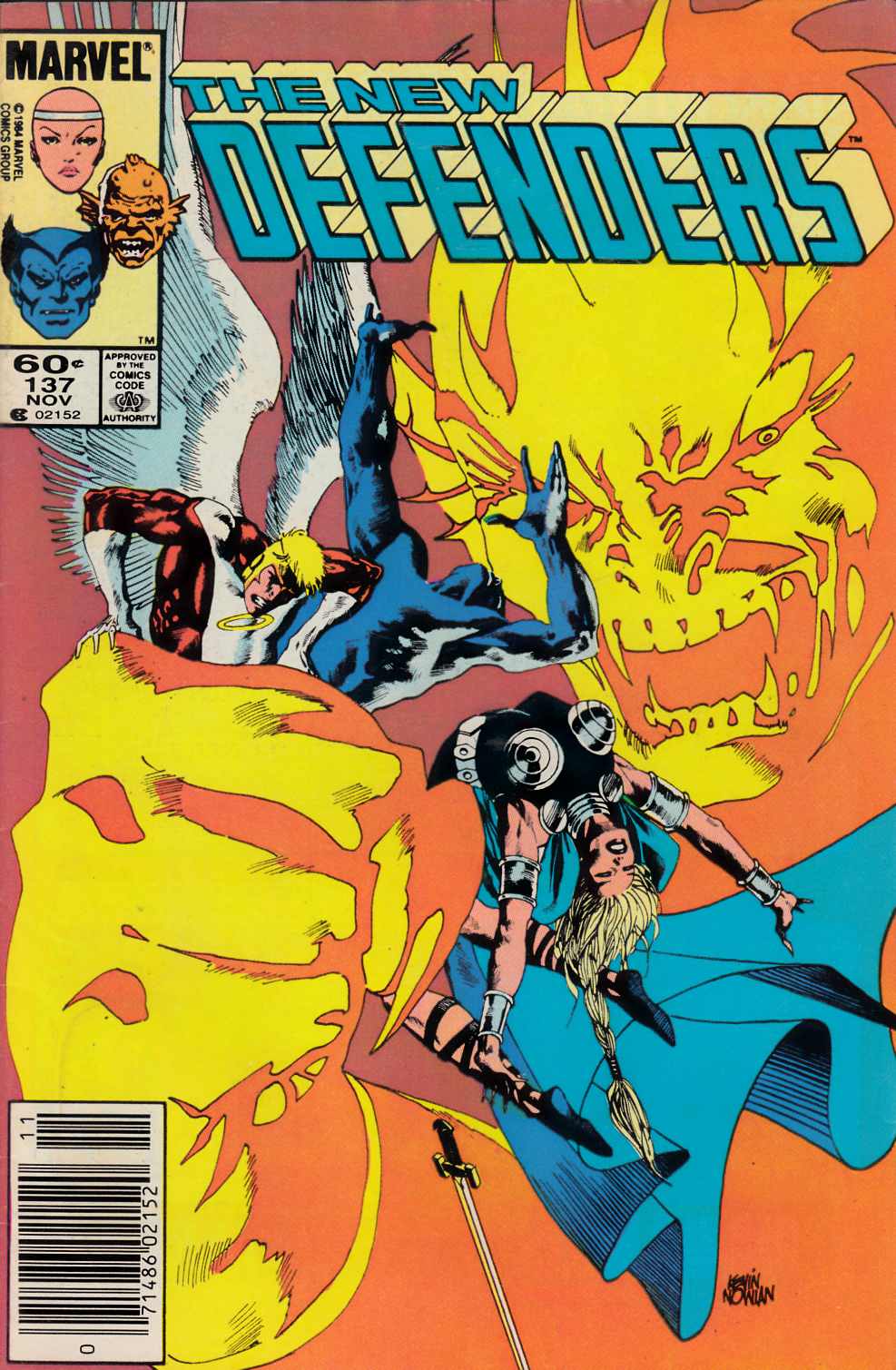 Defenders #137 Newsstand Edition Very Good (4.0) [Marvel Comic] THUMBNAIL