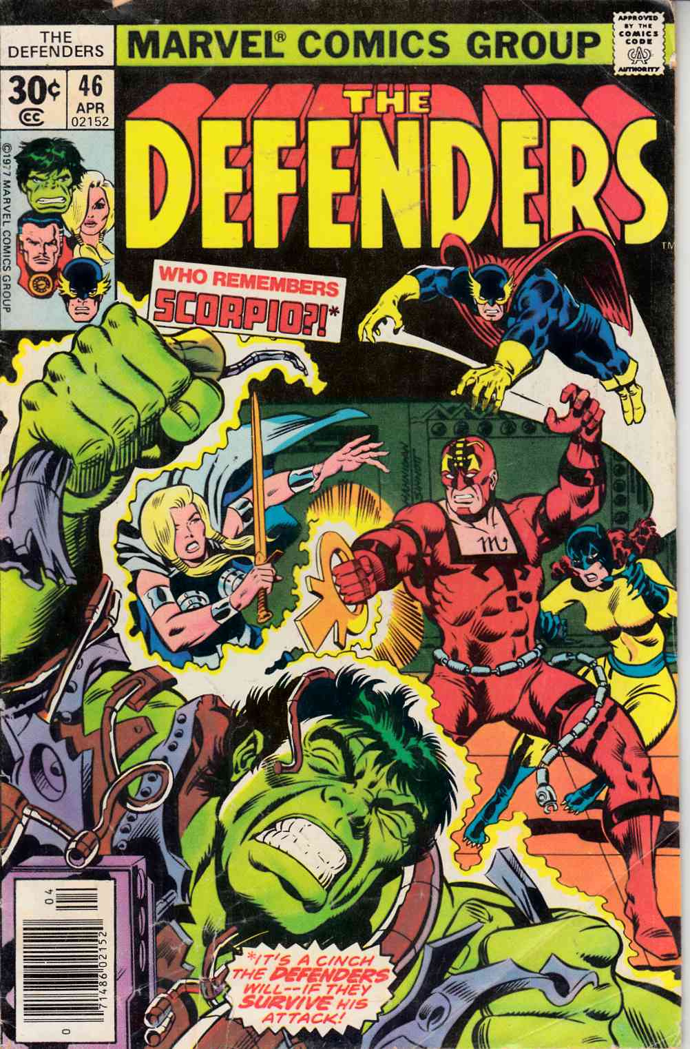 Defenders #46 Good (2.0) [Marvel Comic] THUMBNAIL