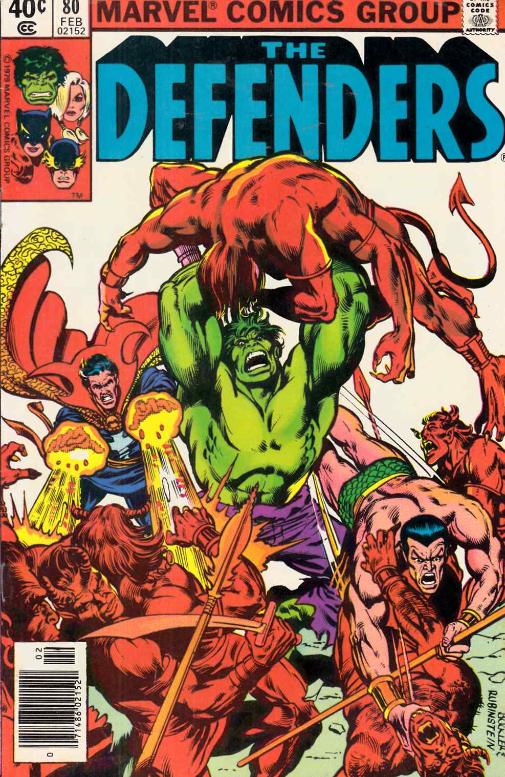 Defenders #80 Newsstand Edition Fine (6.0) [Marvel Comic] THUMBNAIL