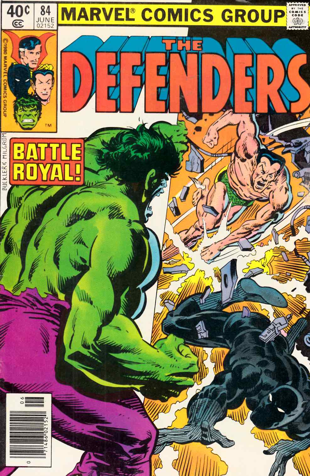 Defenders #84 Newsstand Edition Fine/Very Fine (7.0) [Marvel Comic] THUMBNAIL