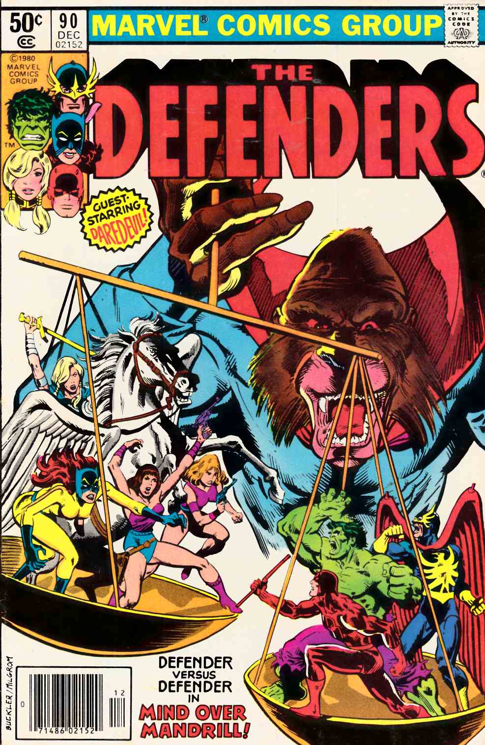 Defenders #90 Newsstand Edition Fine (6.0) [Marvel Comic] THUMBNAIL