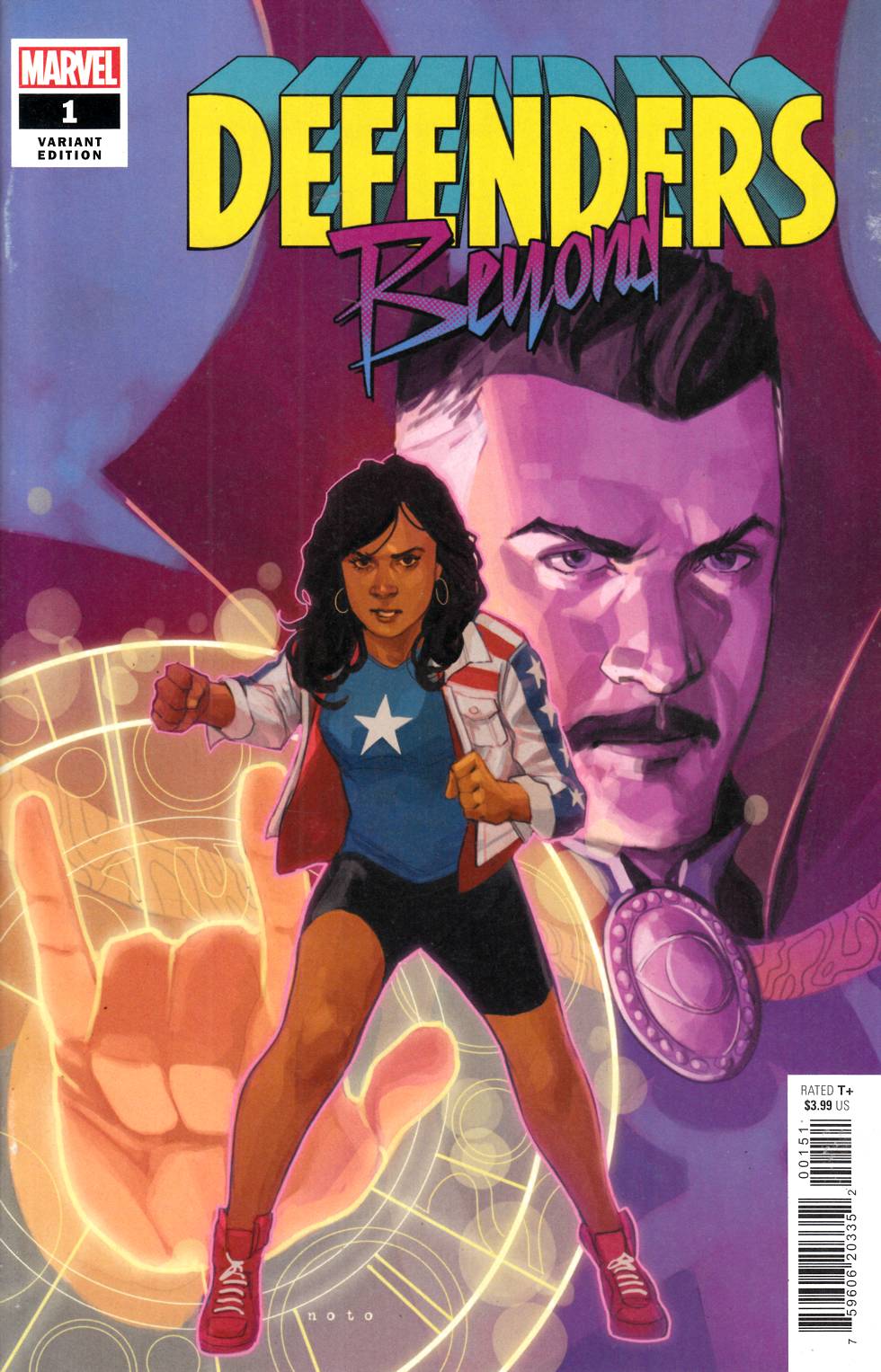 Defenders Beyond #1 Noto Variant Cover Near Mint (9.4) [Marvel Comic] THUMBNAIL