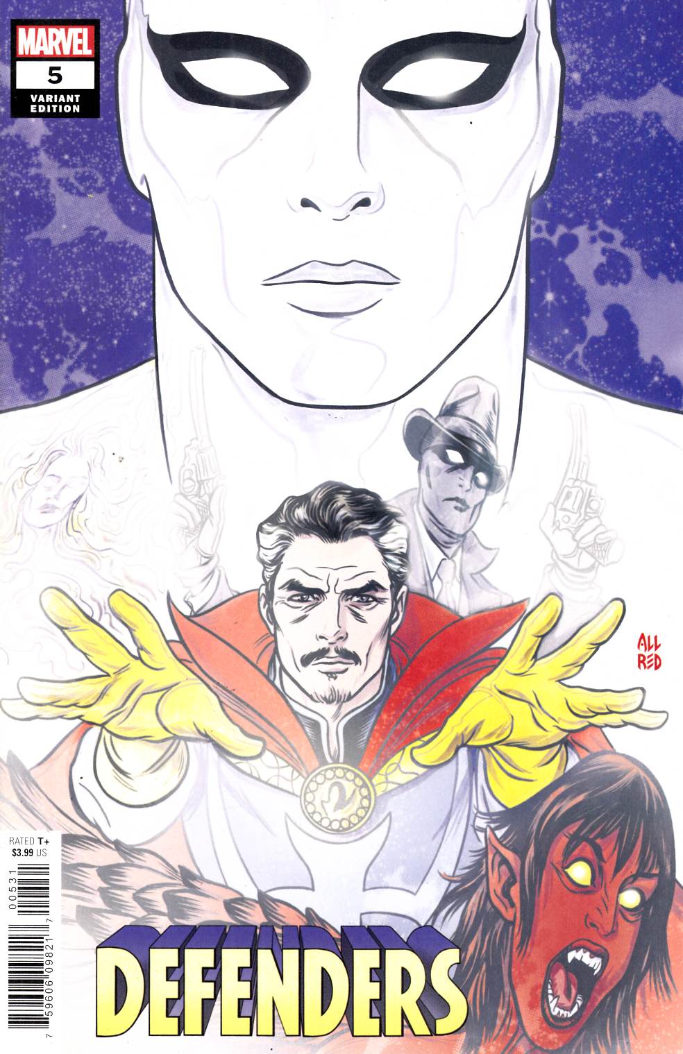 Defenders #5 Allred Variant Cover Near Mint (9.4) [Marvel Comic] THUMBNAIL