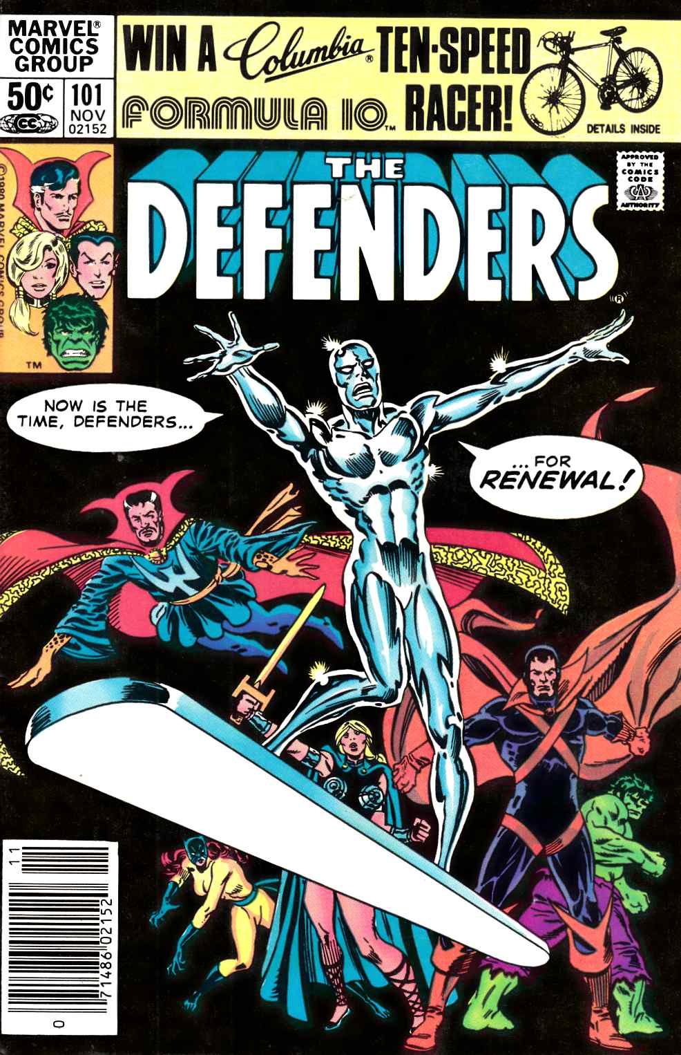 Defenders #101 Newsstand Edition Very Fine/Near Mint (9.0) [Marvel Comic] THUMBNAIL