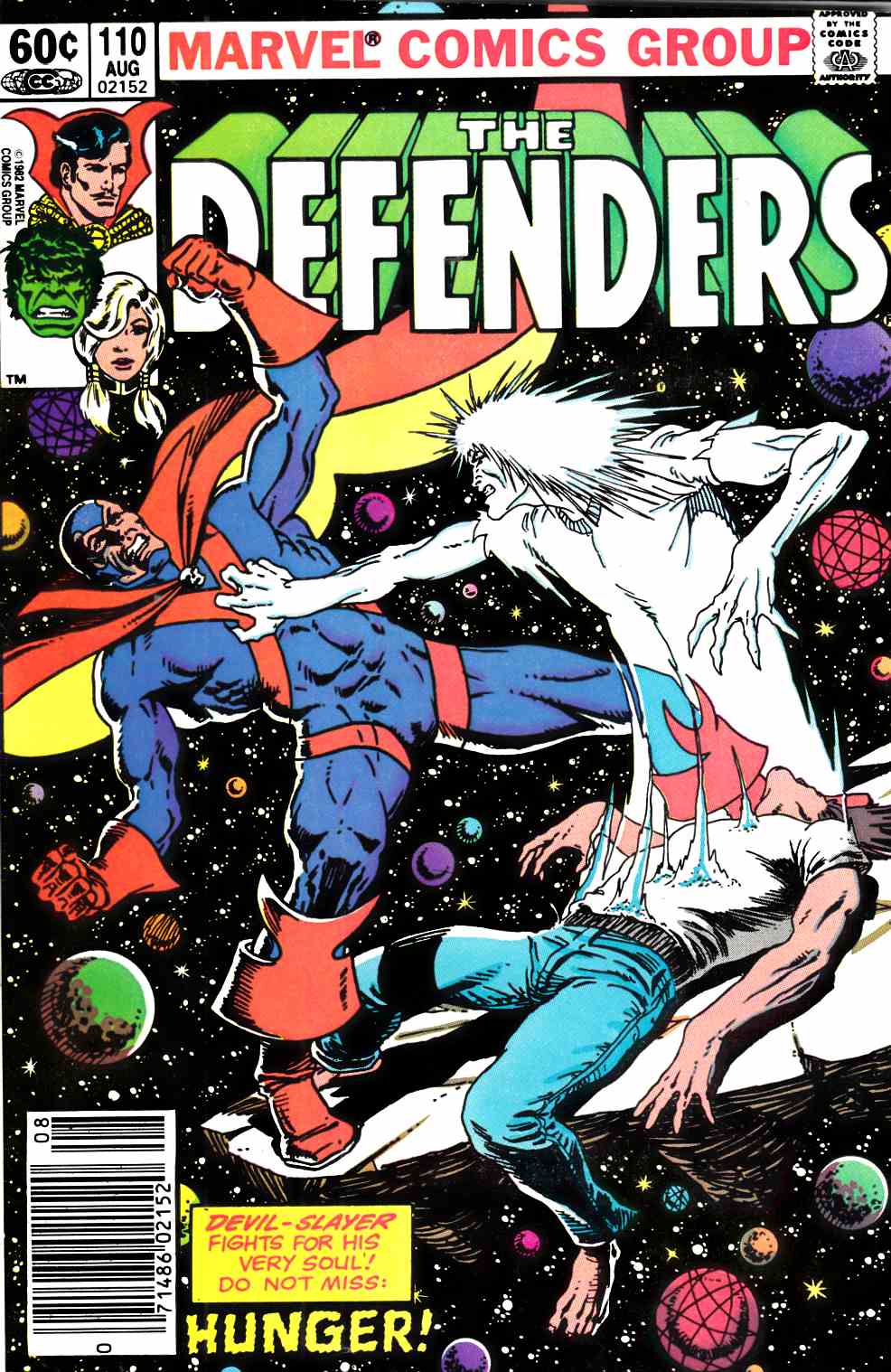 Defenders #110 Newsstand Edition Very Fine (8.0) [Marvel Comic] THUMBNAIL