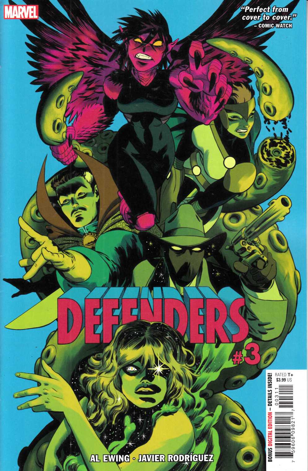 Defenders #3 Near Mint (9.4) [Marvel Comic] LARGE