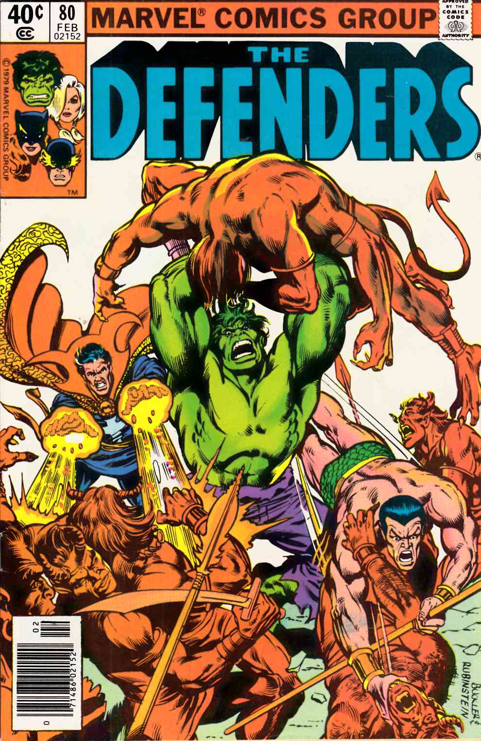 Defenders #80 Newsstand Edition Very Fine (8.0) [Marvel Comic] THUMBNAIL