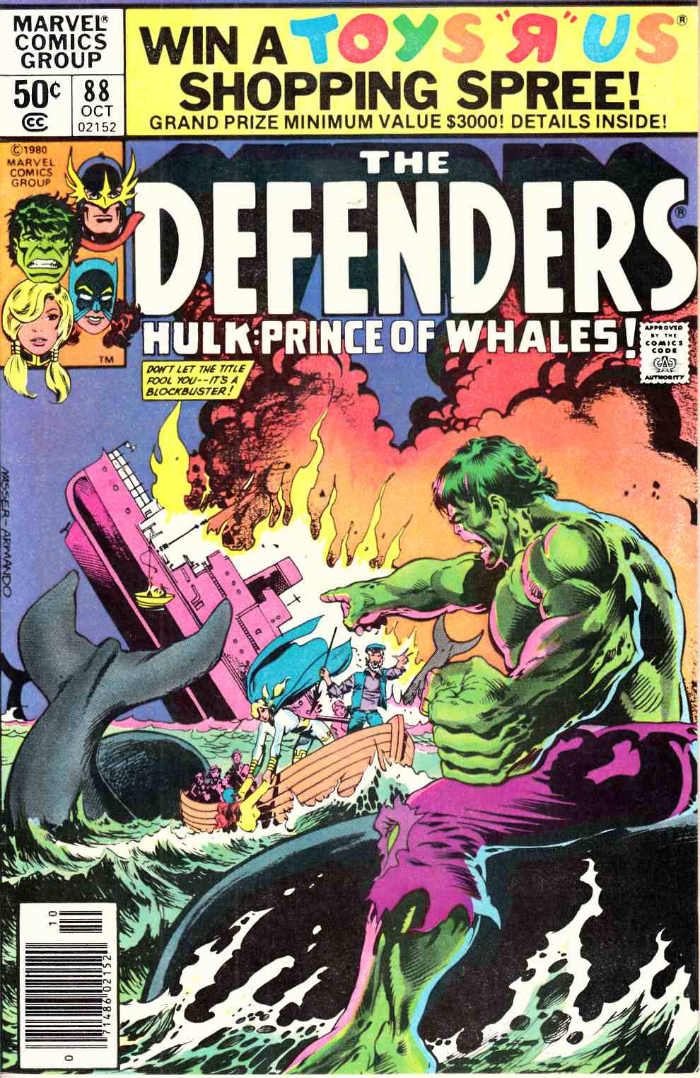 Defenders #88 Newsstand Edition Very Fine/Near Mint (9.0) [Marvel Comic] THUMBNAIL