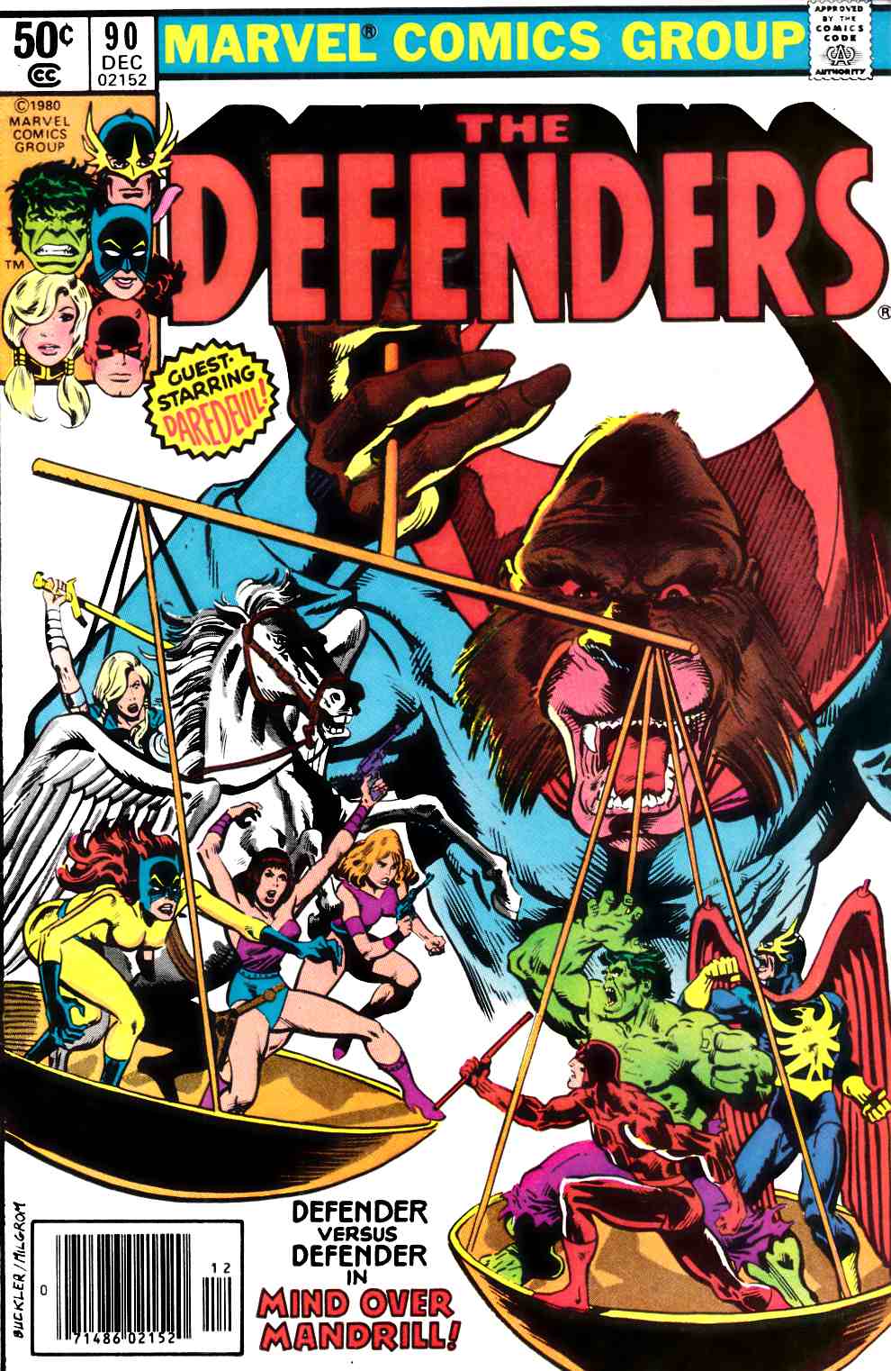 Defenders #90 Newsstand Edition Very Fine/Near Mint (9.0) [Marvel Comic] THUMBNAIL