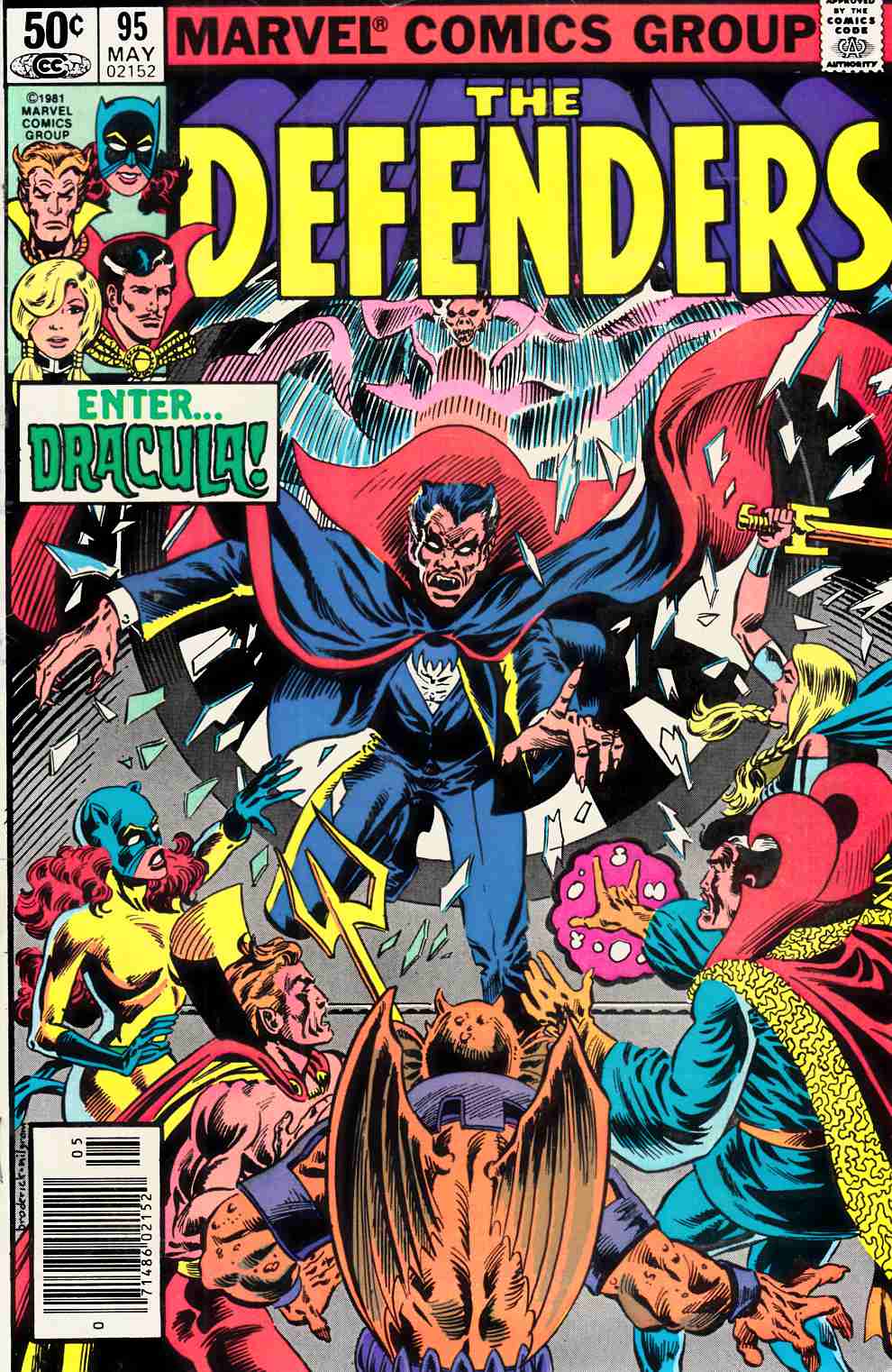 Defenders #95 Newsstand Edition Fine (6.0) [Marvel Comic] THUMBNAIL