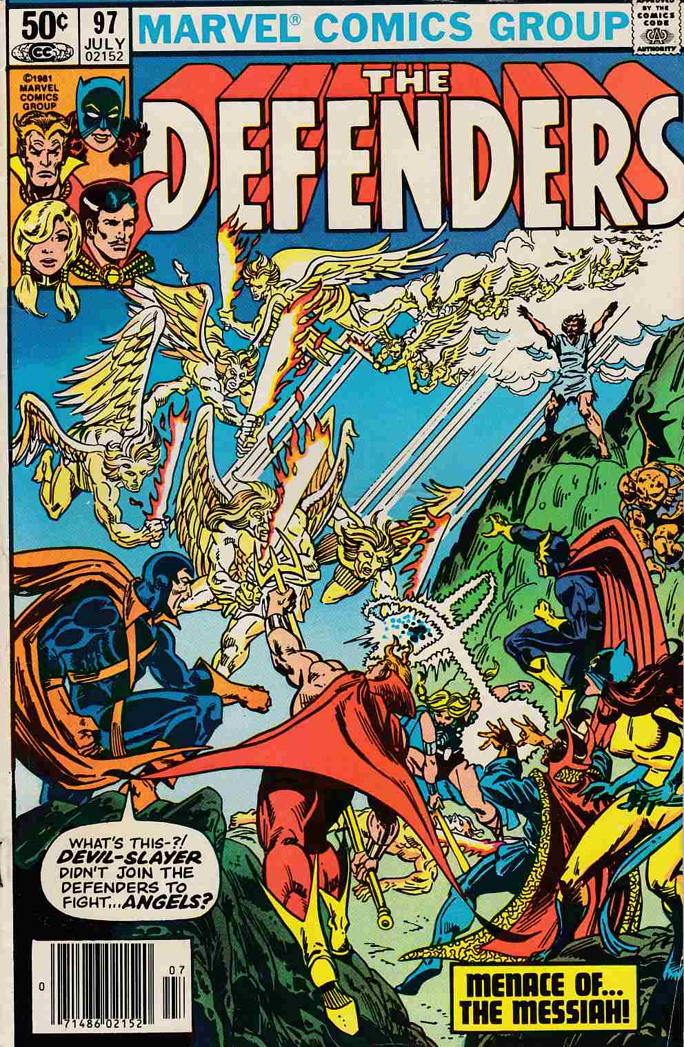 Defenders #97 Newsstand Edition Fine (6.0) [Marvel Comic] THUMBNAIL