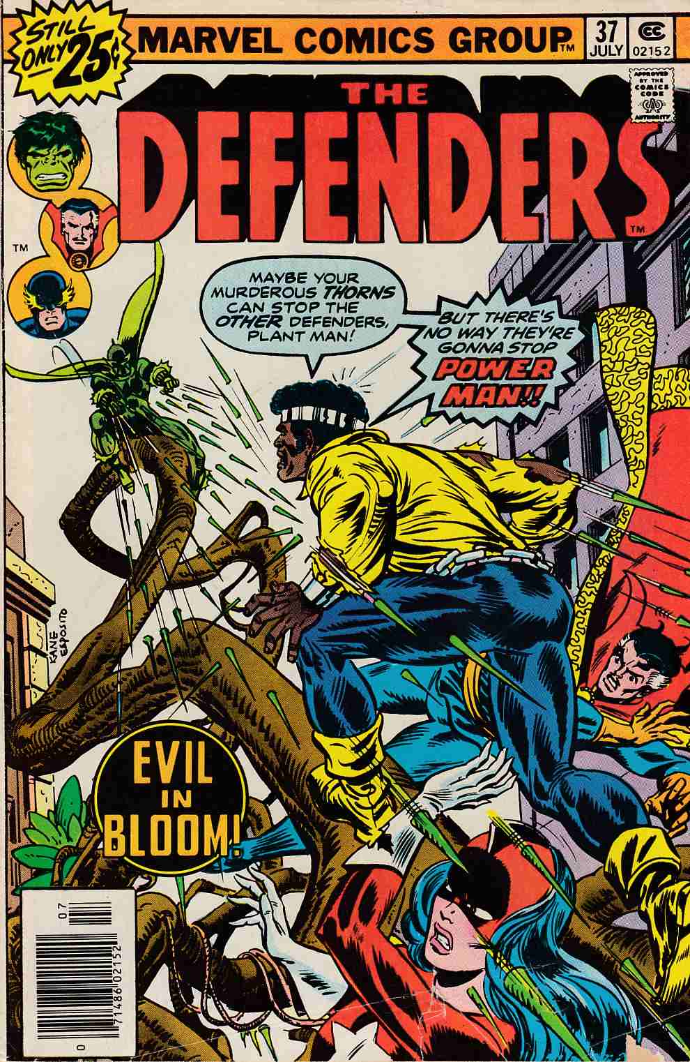 Defenders #37 Good (2.0) [Marvel Comic] THUMBNAIL