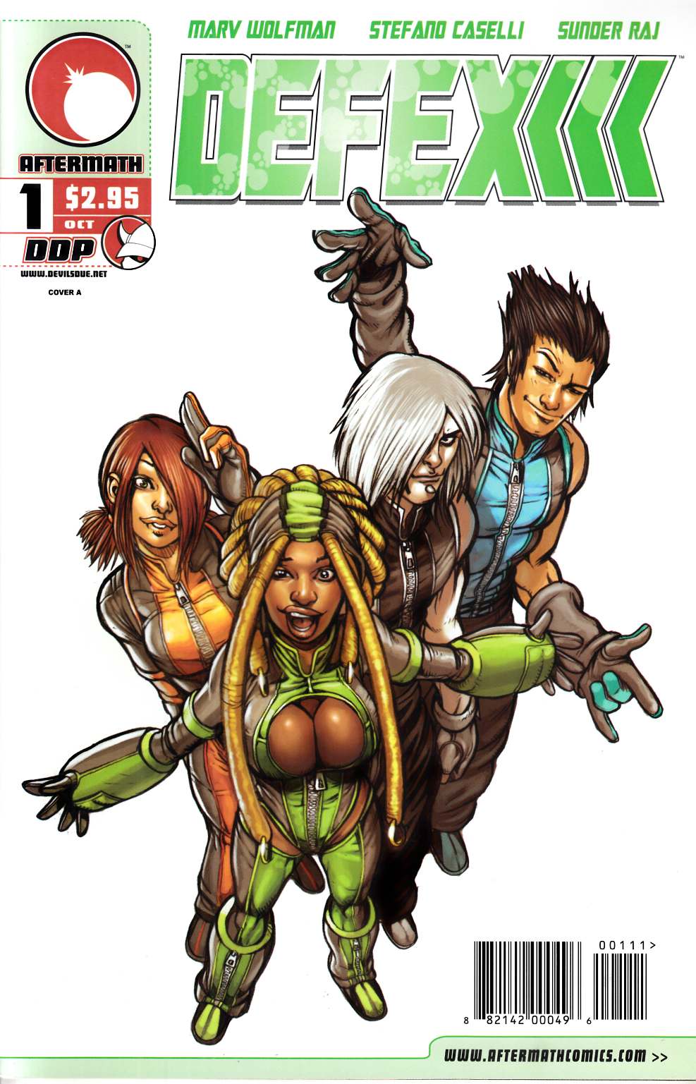 Defex #1 Cover A Near Mint (9.4) [Devils Due Comic] LARGE