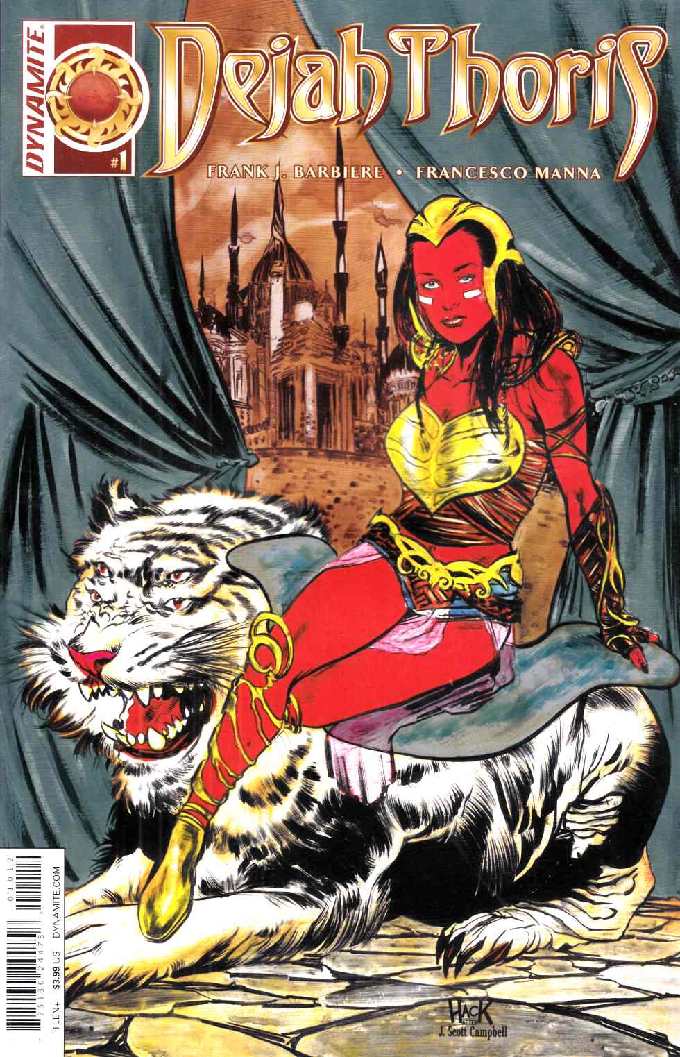 Dejah Thoris #1 Second Printing Very Fine (8.0) [Dynamite Comic] LARGE