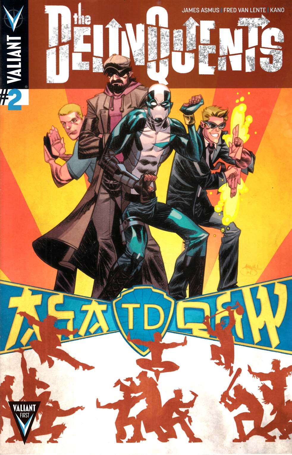 Delinquents #2 Crystal Variant Cover [Valiant Comic] LARGE