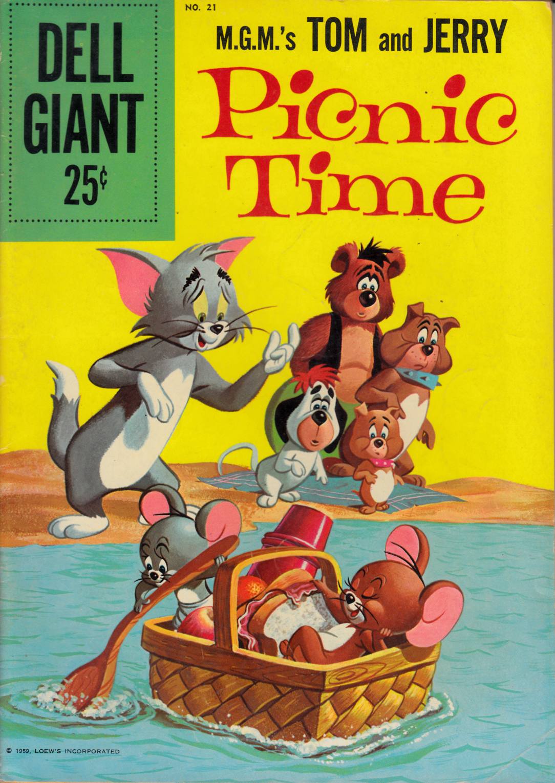 Dell Giant #21 Good (2.0) [Dell Comic] LARGE
