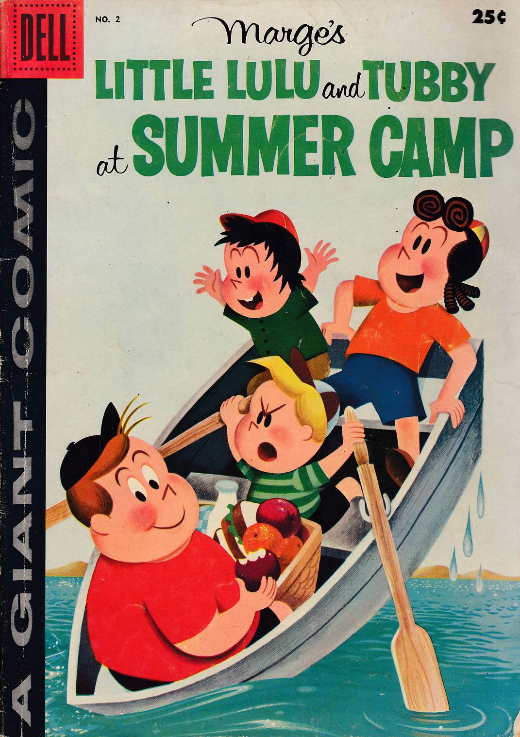 Dell Giant Marges Lulu and Tubby at Summer Camp #2 Good/Very Good (3.0) [Dell Comic] THUMBNAIL