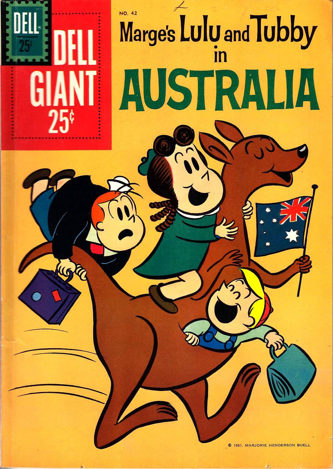 Dell Giant #42 (Lulu and Tubby In Australia) [Dell Comic] LARGE