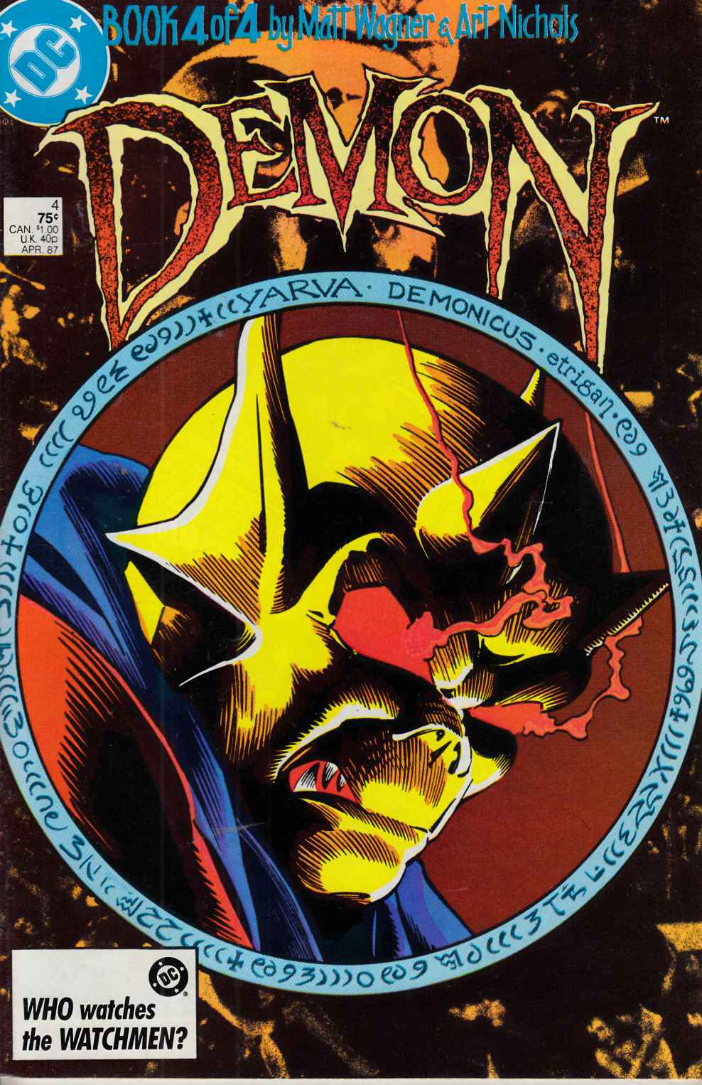 Demon #4 Very Fine (8.0) [DC Comic] THUMBNAIL