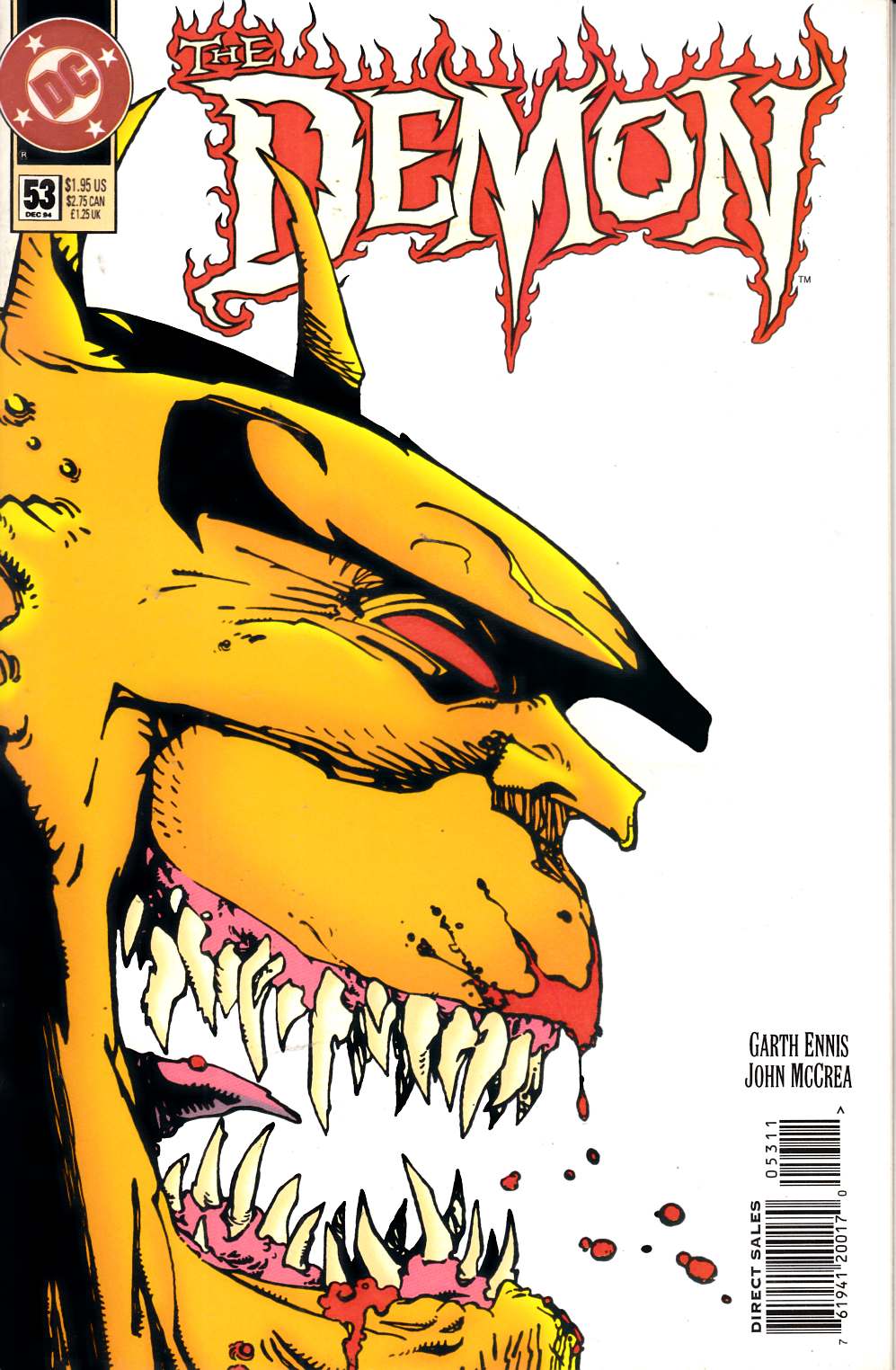 Demon #53 Near Mint (9.4) [DC Comic] LARGE
