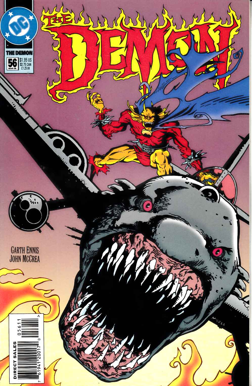 Demon #56 Near Mint (9.4) [DC Comic] LARGE