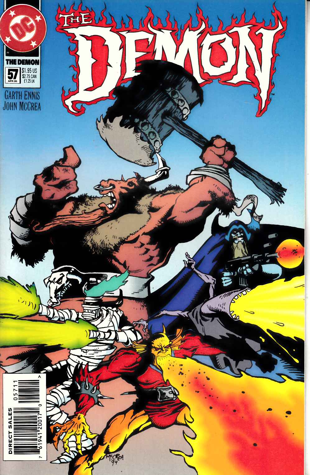 Demon #57 Near Mint (9.4) [DC Comic] LARGE