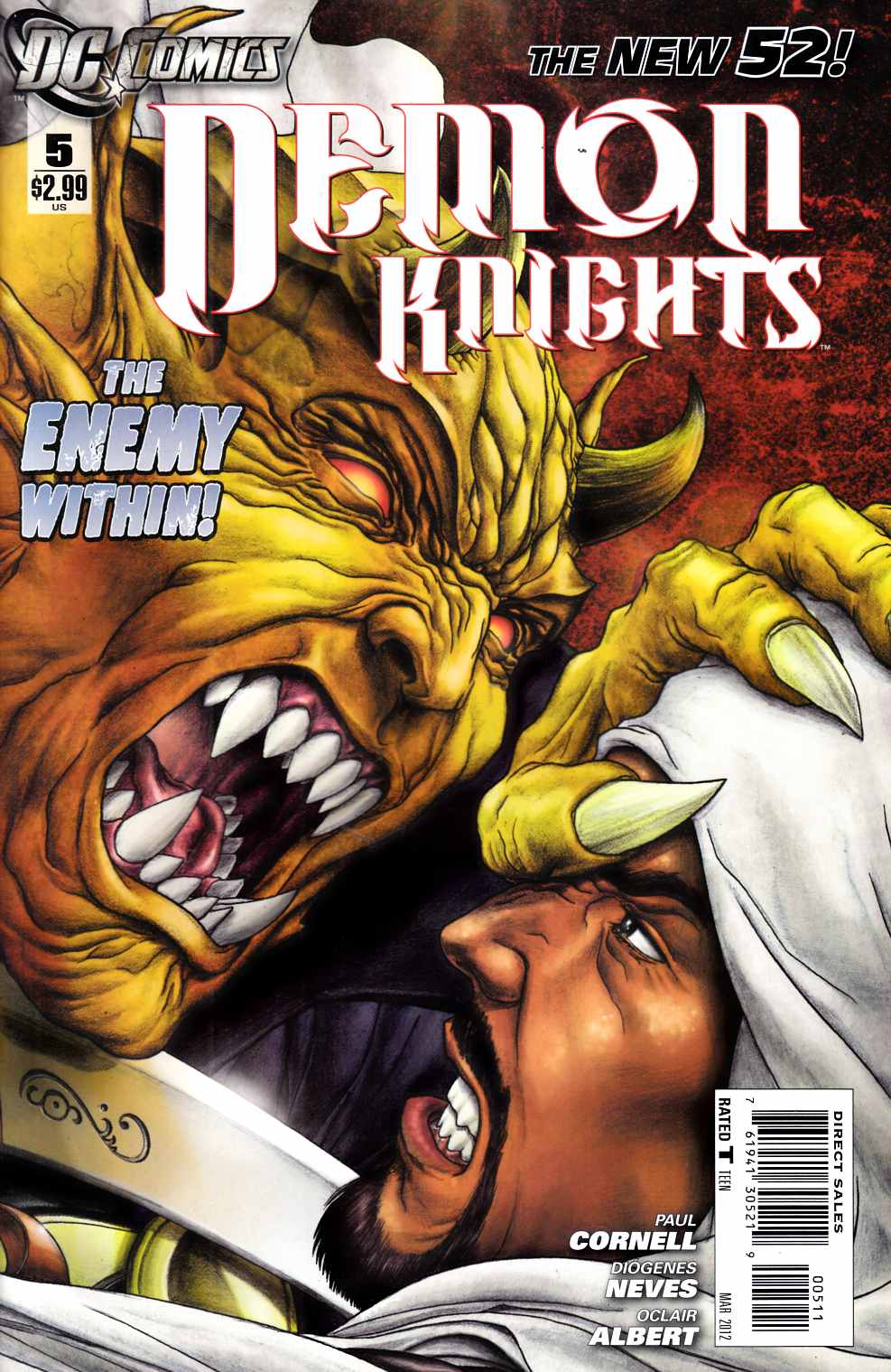 Demon Knights #5 Very Fine (8.0) [DC Comic] THUMBNAIL