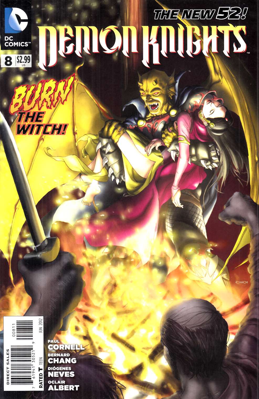 Demon Knights #8 Very Fine (8.0) [DC Comic] LARGE