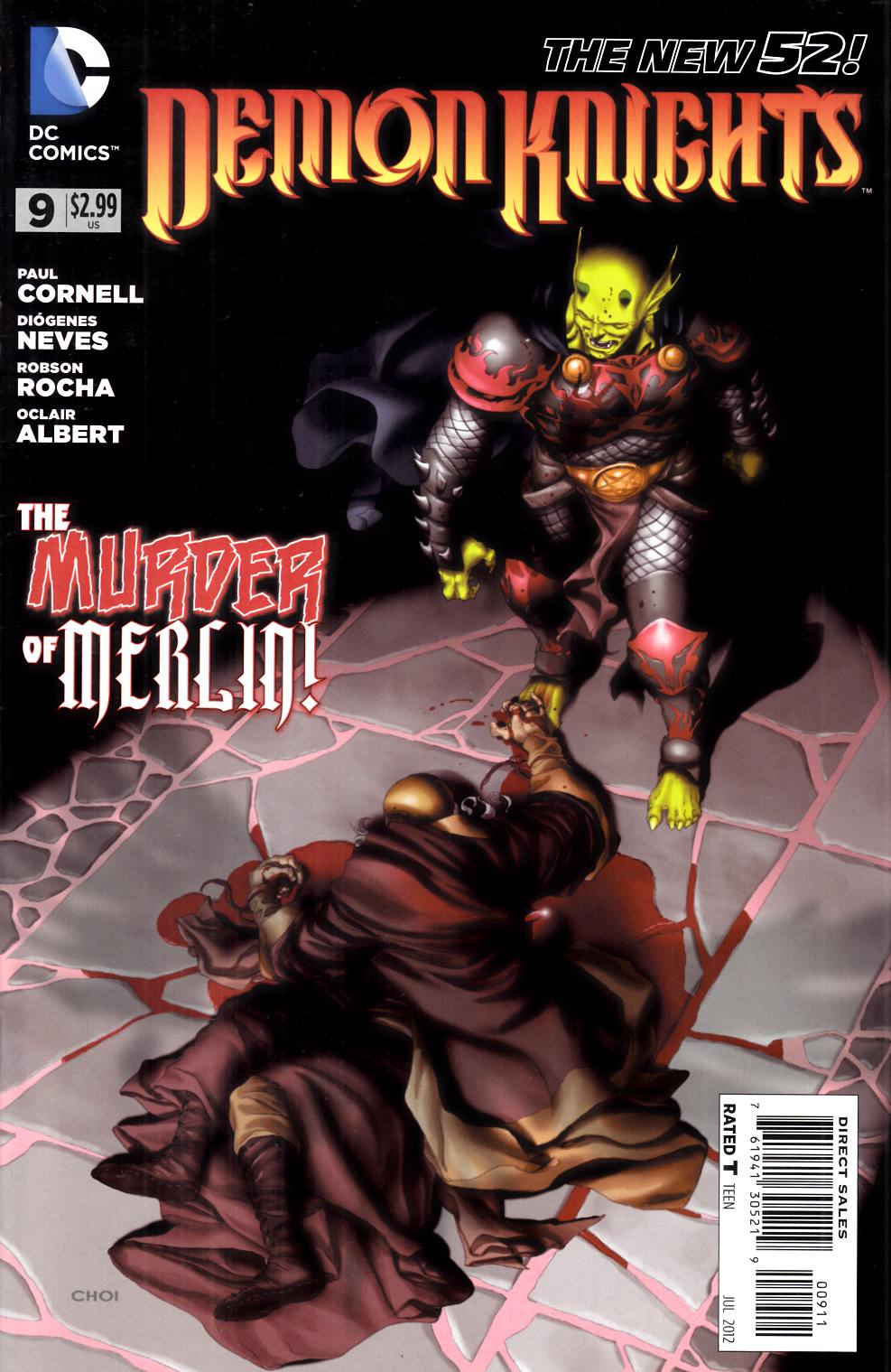 Demon Knights #9 Very Fine (8.0) [DC Comic] LARGE