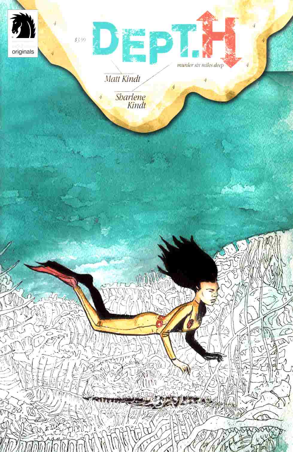 Dept H #4 [Dark Horse Comic] LARGE