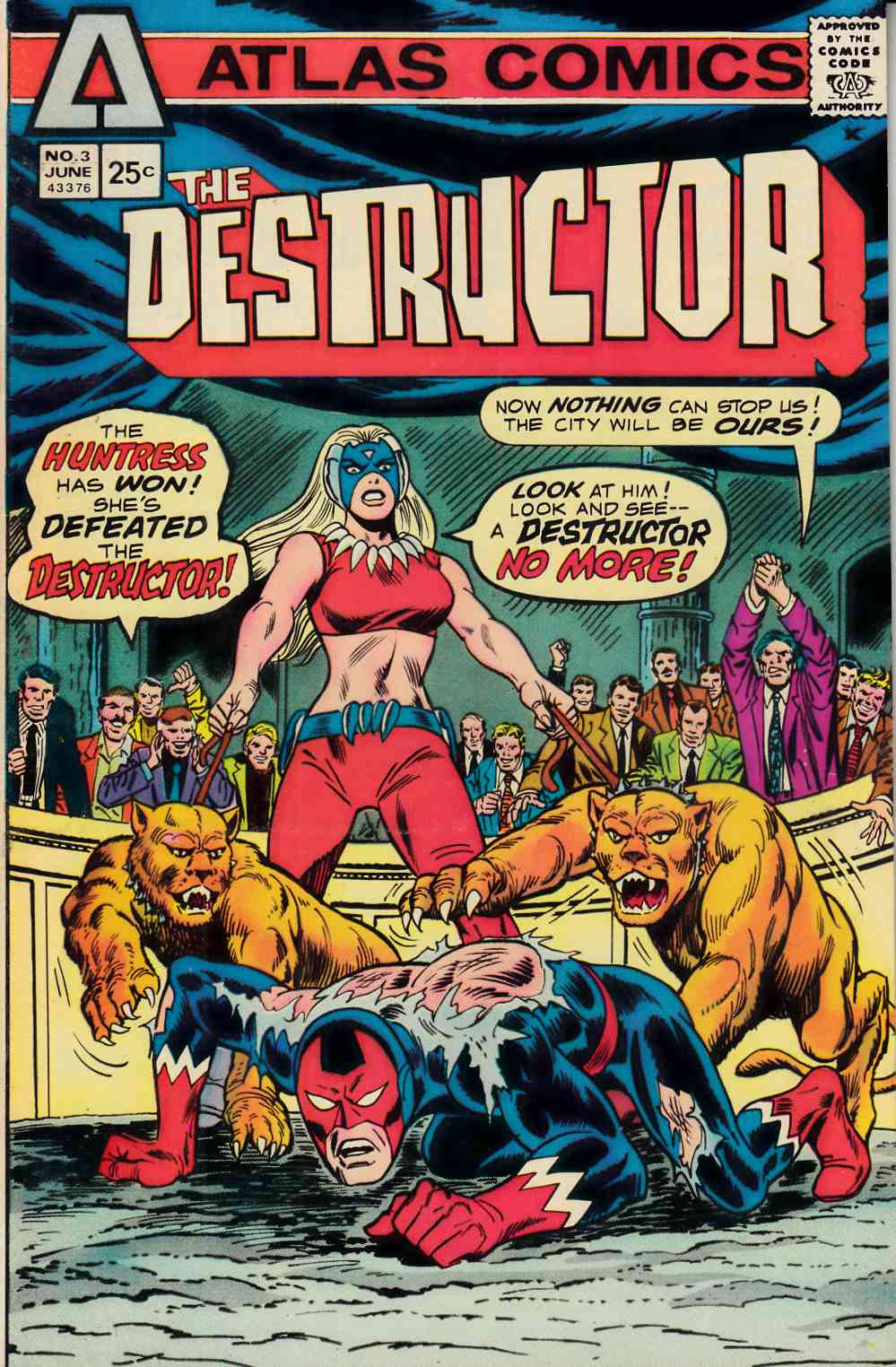 Destructor #3 Very Fine Plus (8.5) [Atlas Comic] LARGE