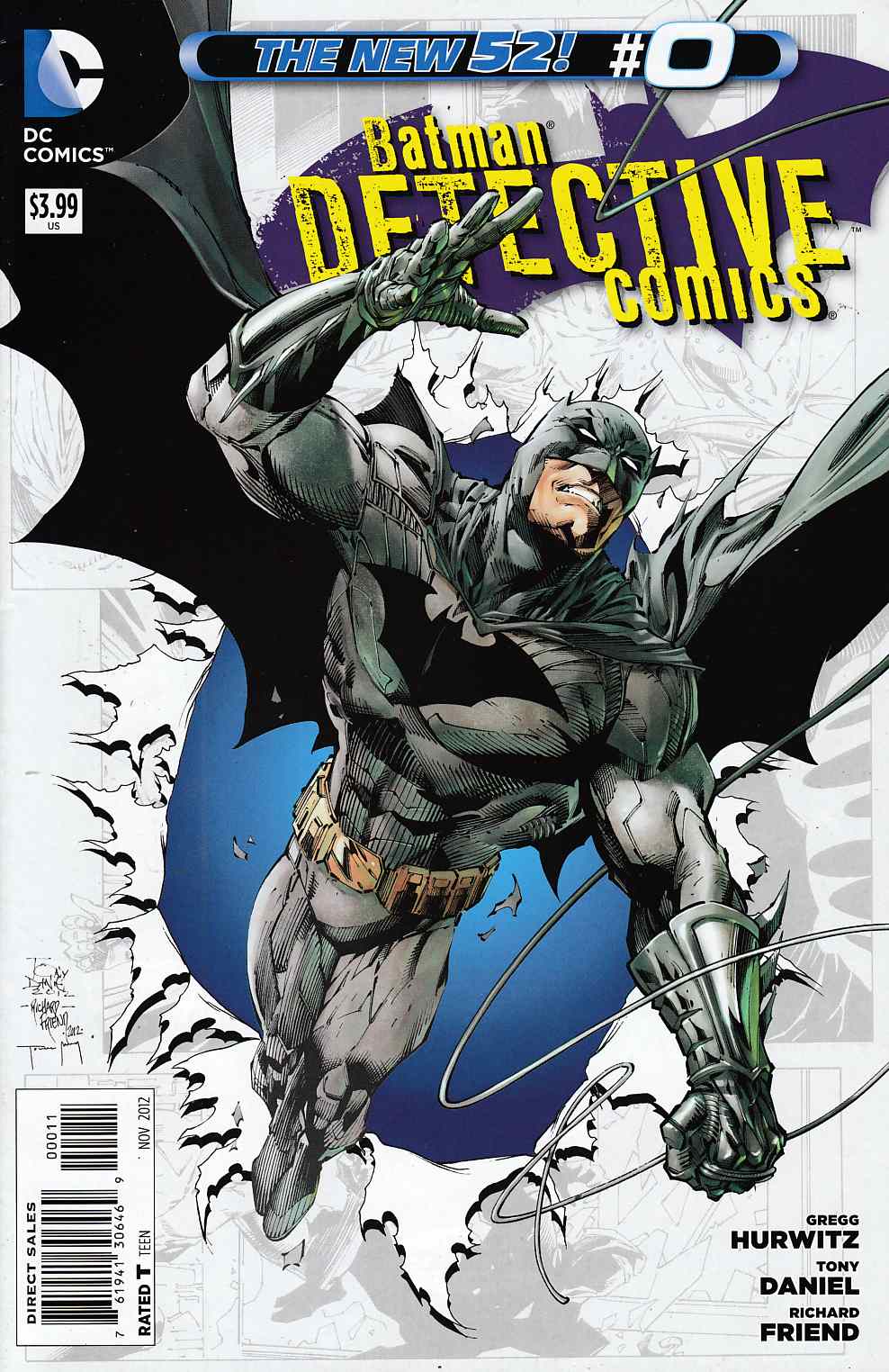 Detective Comics #0 Very Fine Minus (7.5) [DC Comic] THUMBNAIL