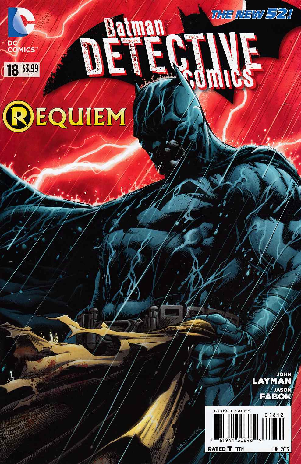 Detective Comics #18 Second Printing Near Mint (9.4) [DC Comic] LARGE