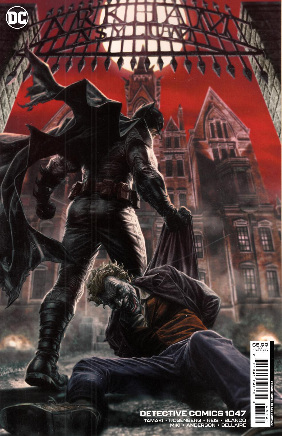 Detective Comics #1047 Bermejo Variant Cover Near Mint (9.4) [DC Comic] LARGE