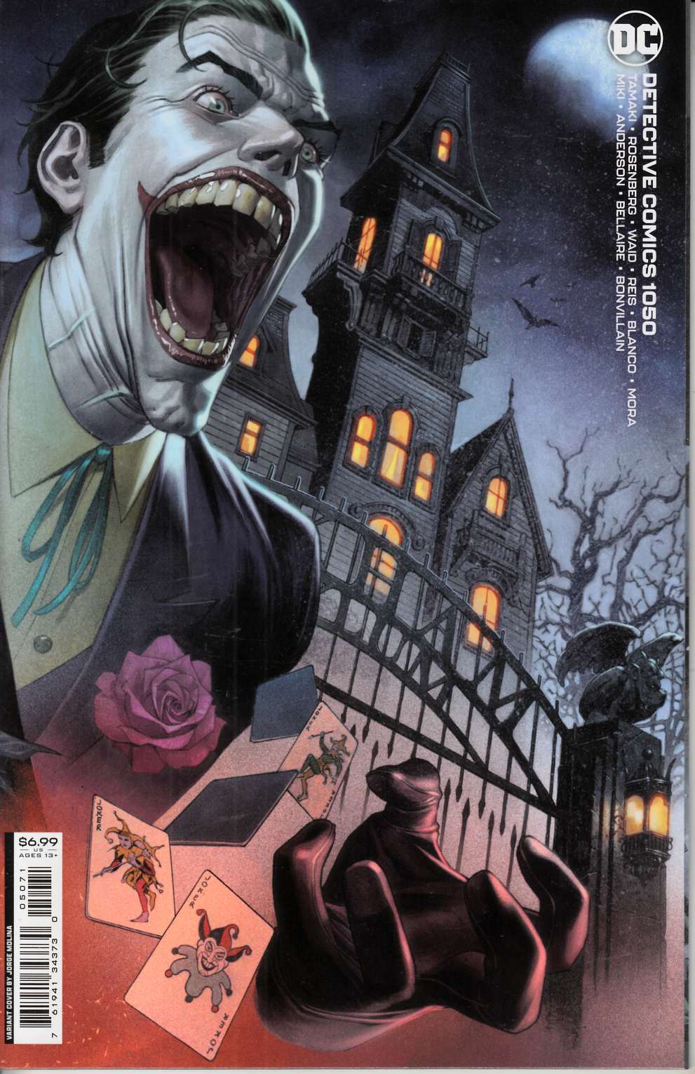 Detective Comics #1050 Molina D Variant Cover Near Mint (9.4) [DC Comic] THUMBNAIL