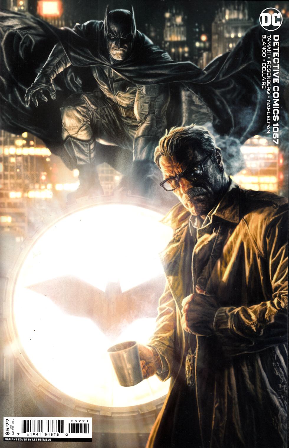 Detective Comics #1057 Bermejo Variant Cover Near Mint (9.4) [DC Comic] THUMBNAIL